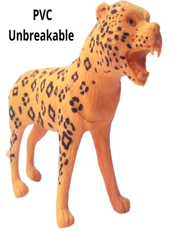 Mallexo مجموعة حيوانات سفاري من ماليكسو - 6 قطع من ألعاب حيوانات الحياة البرية متعددة الألوان للأطفال (مجموعة حيوانات الغابة المختلفة) - Image 2